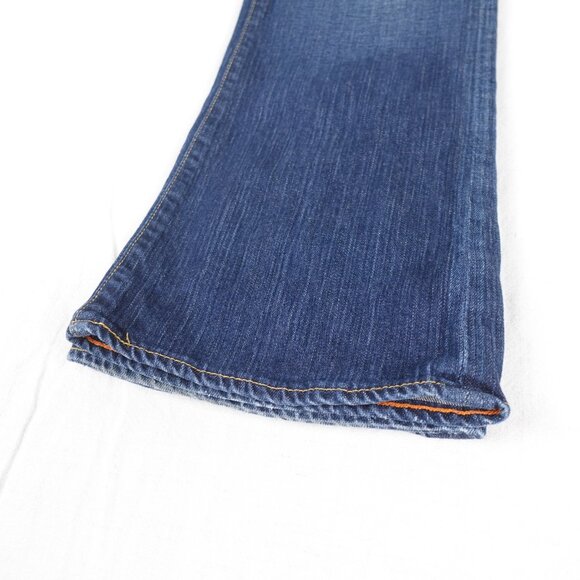 Polo Ralph Lauren Stretch Kelly Jeans Low Rise Bootcut Flare Women's 12 (34x30) - Picture 9 of 11
